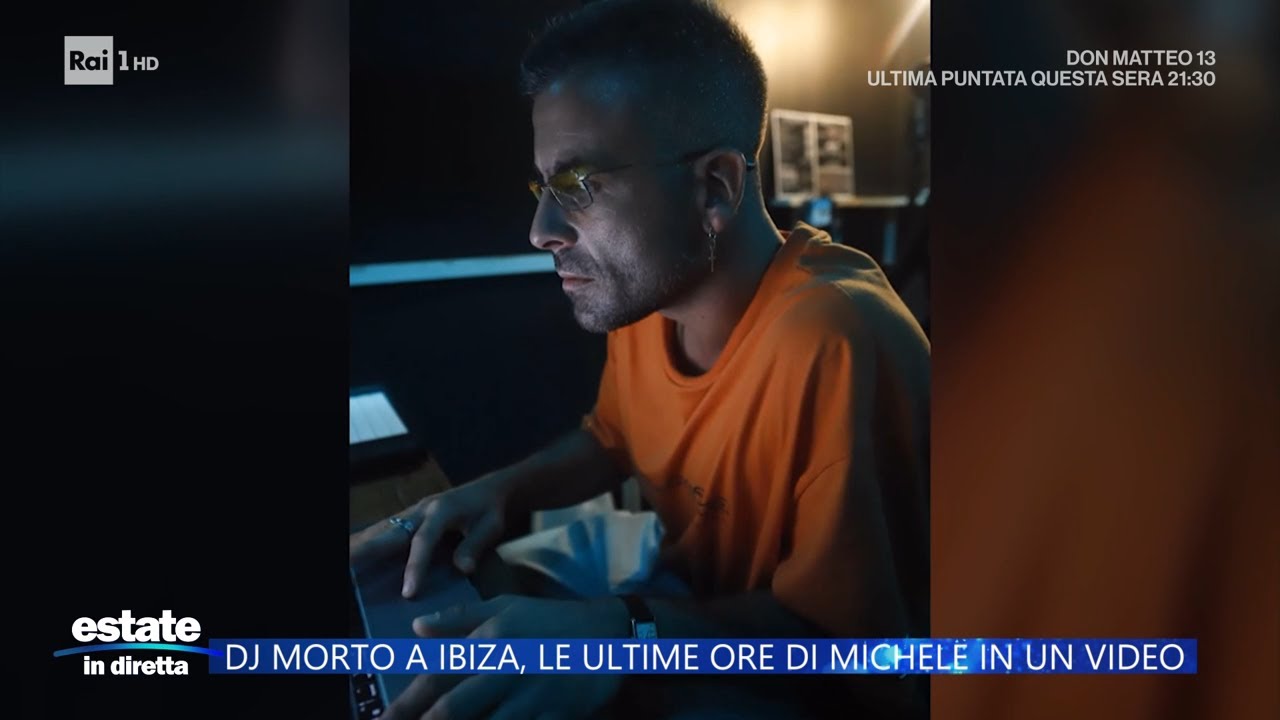 Il video di DJ Godzi poco prima della sua morte a Ibiza - Estate in diretta 24/07/2025