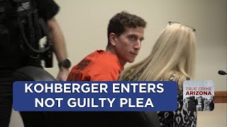 Bryan Kohberger enters "not guilty" plea
