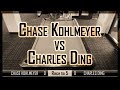 Chase kohlmeyer vs charles ding  first round  pbcl playoffs