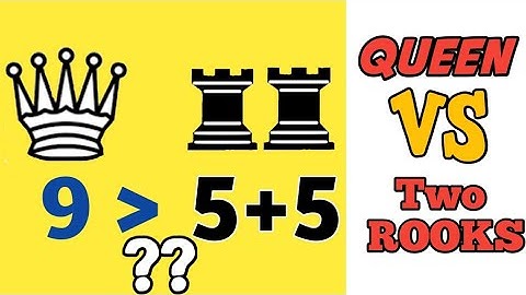 Can two Rooks take down a Queen in chess?