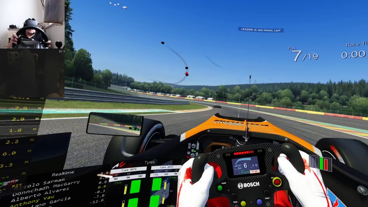 Srs Spa F Assetto Corsa Live Stream Vr Oculus Quest Link