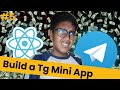 Built a Telegram Mini app by react js | #EP5 | Siam Shekh