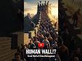 What if the Great Wall was made of People? 🧱👫 #facts #china #idealist #shortsfeed #ytshorts #funny