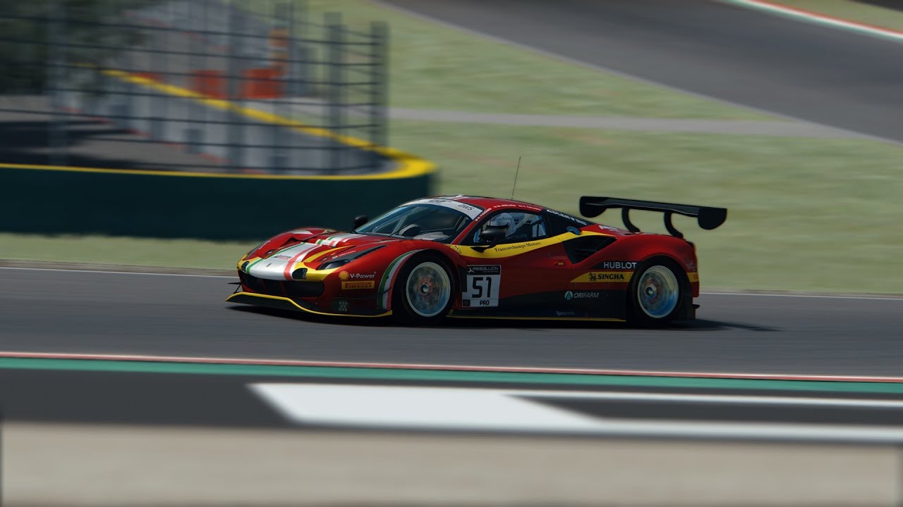 Assetto Corsa Ferrari 488 Gt3 Spa Setup The Ferrari 488 Gt3 ...