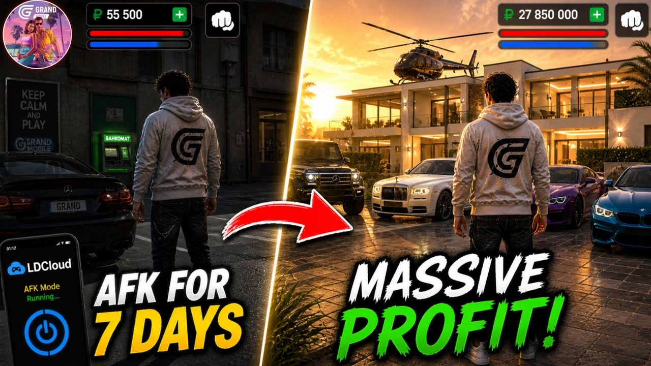 I LEFT MY ACCOUNT AFK FOR 7 DAYS 😱💥 | THIS METHOD IS INSANE! | Grand ...