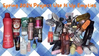 My Bath & Body Works Spring 2024 Project Use It Up Empties