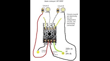 AH3 Timer Relay instructions and tutorial in English