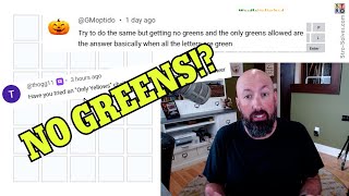 Wordle with NO GREENS!? IMPOSSIBLE!