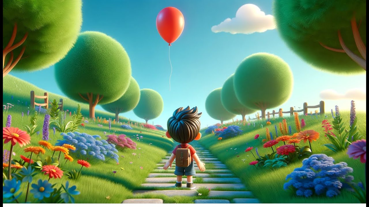 english-rhyme-for-children-my-red-balloon-kids-cartoon-song-youtube