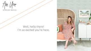 Interior Design Concept Presentation // A Webinar by Ann Ueno Interior Design