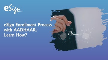 eSign AADHAAR Enrolment