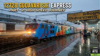 Indian Train Simulator ||  12728 Godavari SF Express Part 2 #trainsimulator screenshot 1
