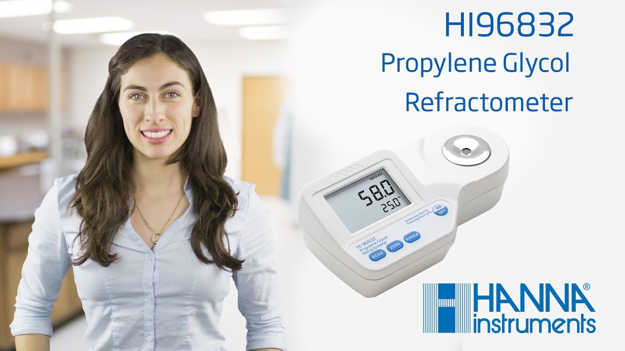 Digital Refractometer for Propylene Glycol Analysis