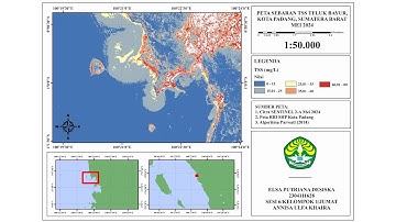 Tutorial Pembuatan Peta Sebaran TSS Menggunakan Aplikasi SNAP, ArcGIS dan Data Citra Sentinel-2