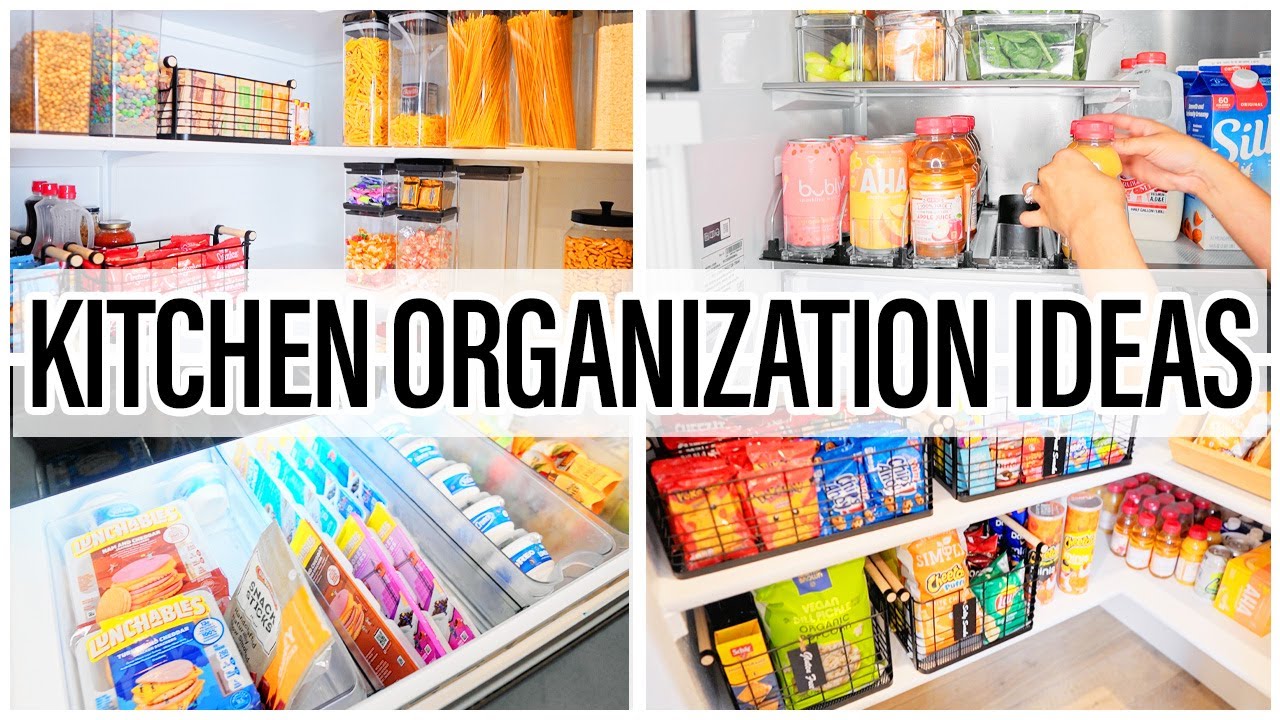 RESTOCK AND ORGANIZE WITH ME \\ KITCHEN ORGANIZATION IDEAS YouTube