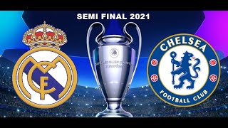 Real Madrid 1-1 Chelsea Şampiyonlar Ligi Yarı Final Maç Özeti - 27.04.2021