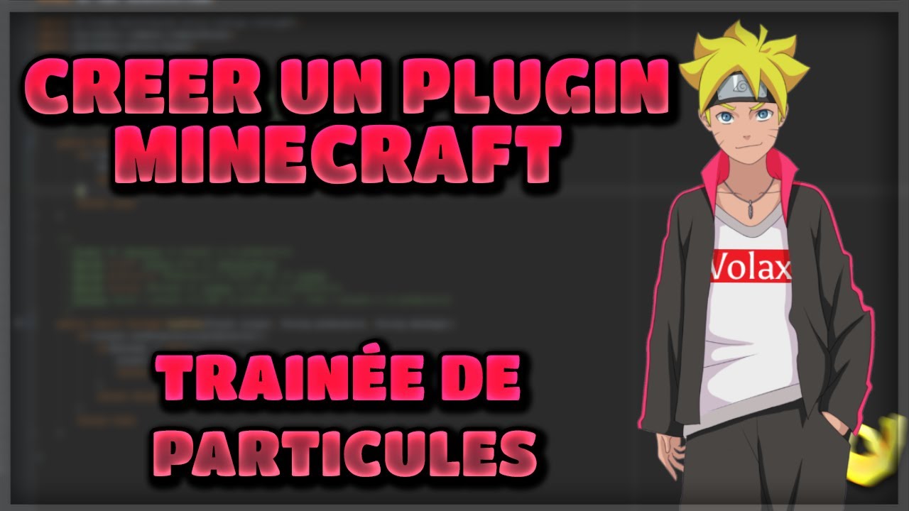 Créer un plugin Minecraft - TRAINÉE DE PARTICULES - YouTube