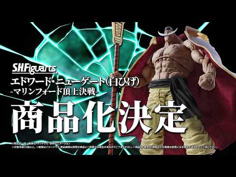 「S.H.Figuarts エドワード・ニューゲート（白ひげ） -マリンフォード頂上決戦-」商品化決定PV