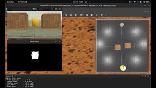 Webots Object Tracking with Fuzzy Logic