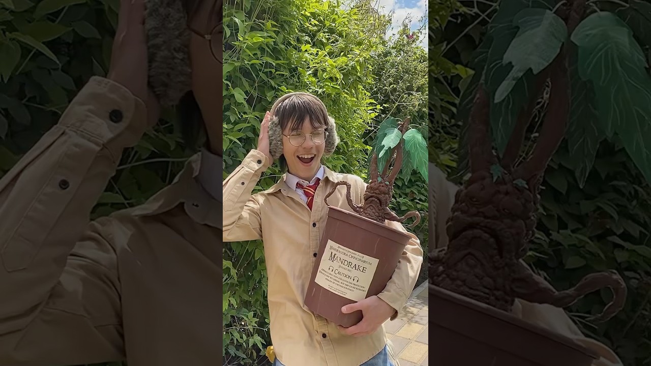 Mandrake from Harry Potter DIY🪄 