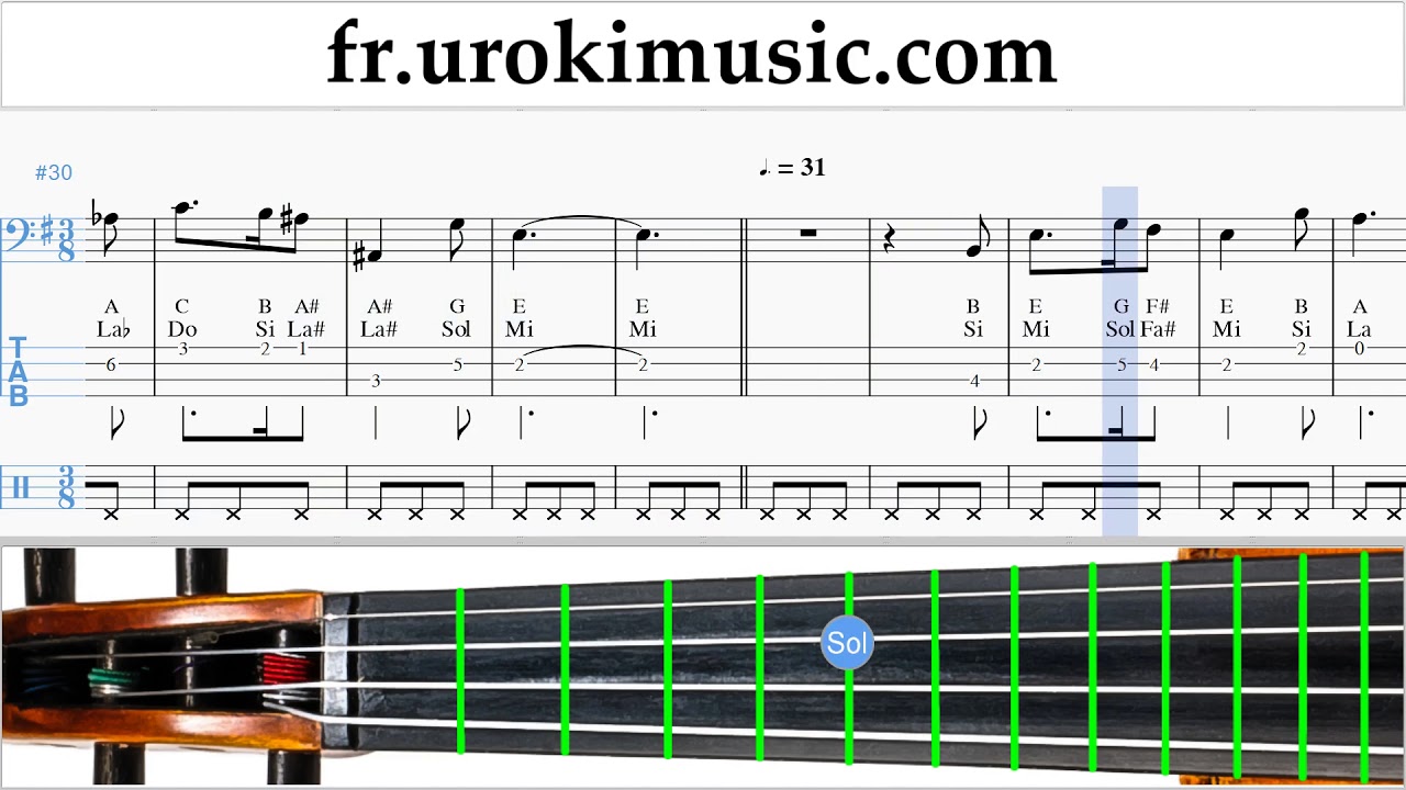 Cours de Violoncelle Harry Potter - Hedwig's Theme Tuto Partitions um-i829