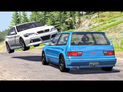 Realistic High Speed Crashes #22 - BeamNG Drive