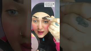 طريقه رسم تاتو الحواجب diy prismlivestudio letsplay 4k cute art trending beauty foryou