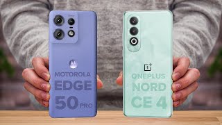 Motorola Edge 50 Pro Vs OnePlus Nord CE 4 | Full Comparison ⚡ Which one is Best?