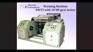 Narrow Textile Warping Machine NW 55