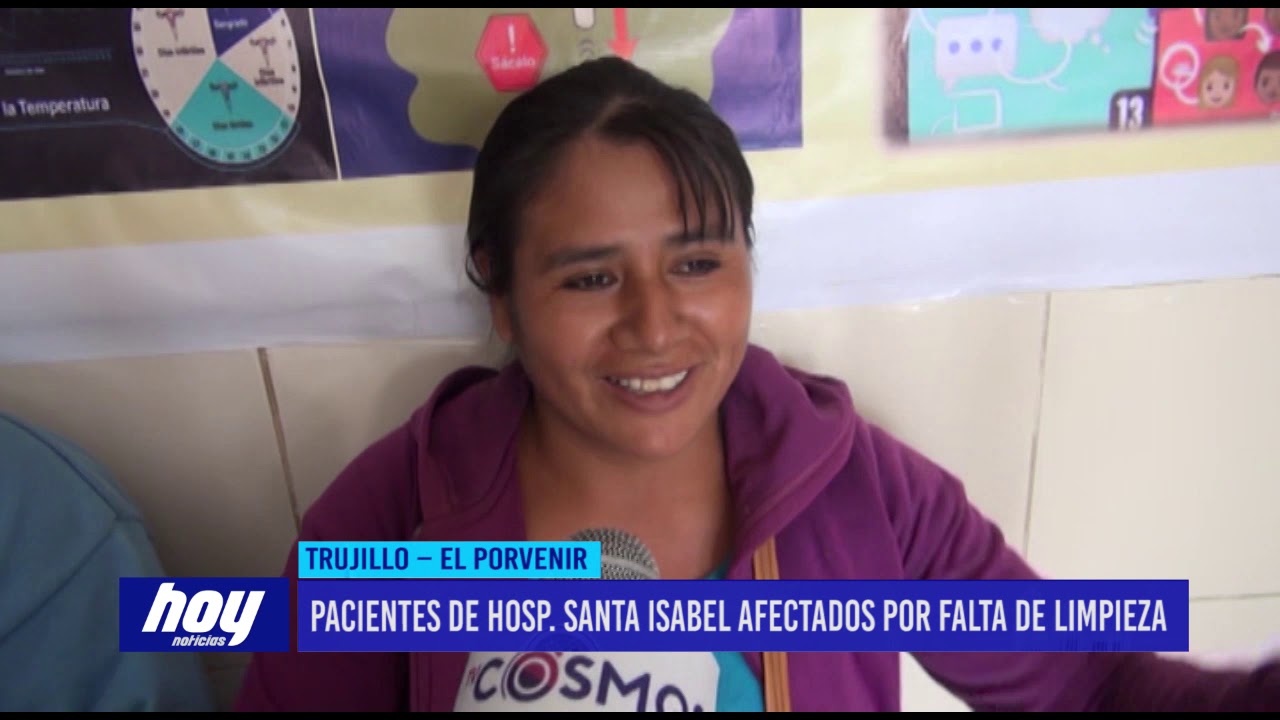 videos peruanos comicos Pacientes de hospital Santa Isabel afectados por falta de limpieza