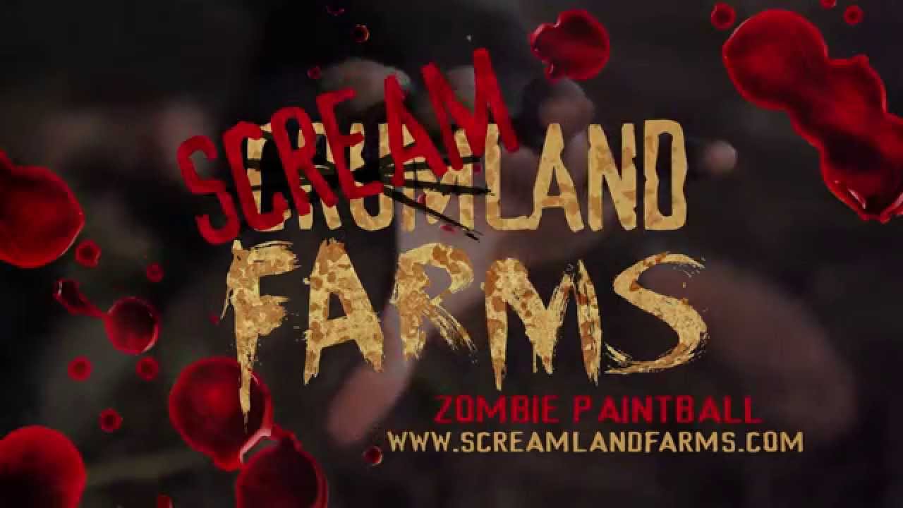 Screamland Farms Zombie Paintball YouTube