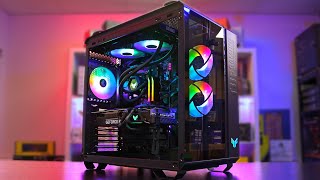 EPIC $2000 TUF PC! - ASUS TUF GT502 Build - Full Build & Benchmarks! (ft. Intel 13600K & RTX 3080)