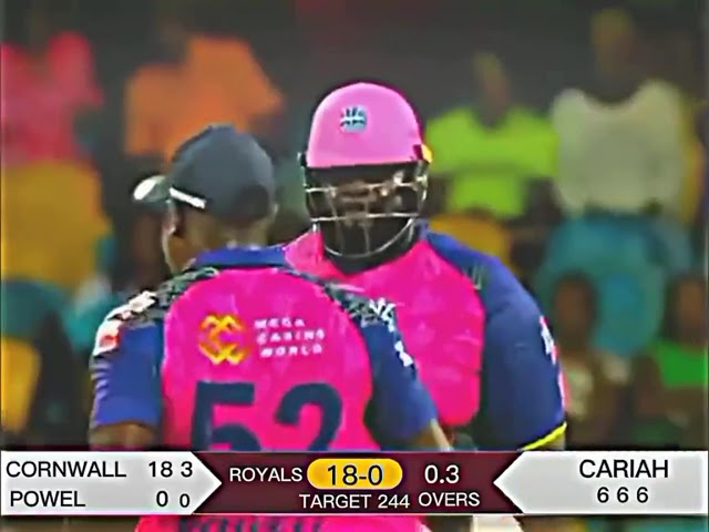 Watch CORNWALL BATING 9 BALLS 52 RUNS 🔥#cricket #cricketlovers on YouTube Watch CORNWALL BATING 9 BALLS 52 RUNS 🔥#cricket #cricketlovers on YouTube