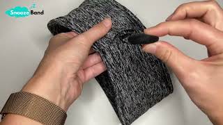 SnoozeBand™ Sleep Headphones Product Demo