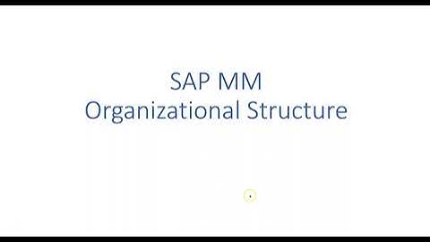 1.3 SAP MM organizational structure (Free & Full Course)