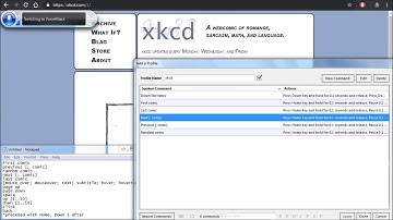 Making voice-controlled-XKCD profile using only voice recognition (via Voice Finger)
