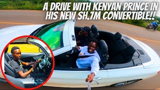A Ride Inside Kenyan Prince’ New Sh.7 Million Mercedes Benz Convertible | CELEB RIDE Net Worth