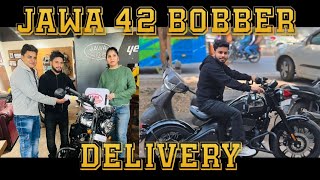 Jawa Bobber 42  Finally I Buy My Dream Bike  Taking Dery Of Jawa Bobber 42 Crome Black 2025