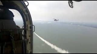 Indian Navy's Seaking-42B Helicopter successfully conducts Maiden test of Anti-ship Missile screenshot 5