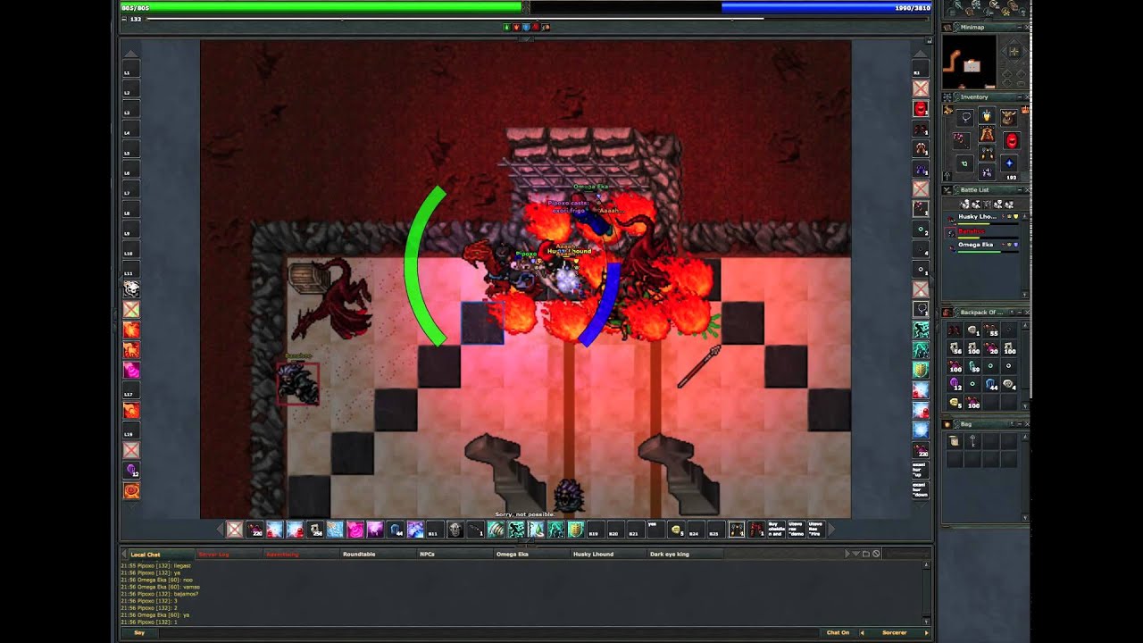 Tibia: Banshee Quest last room - YouTube