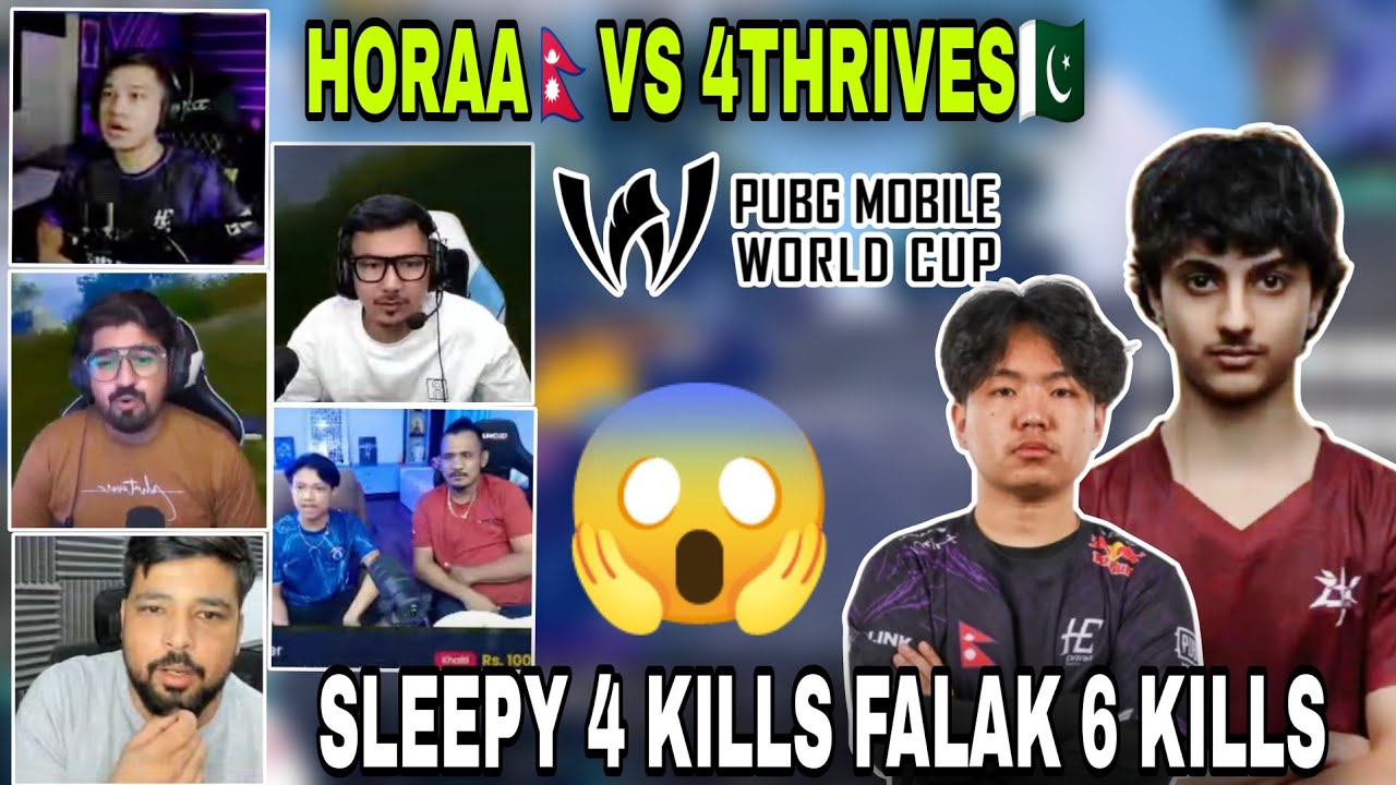 Pakistani Indian and Nepali Streamers Reacts to Horaa🇳🇵vs 4T🇵🇰 Intense Fight | Clash with kvn 