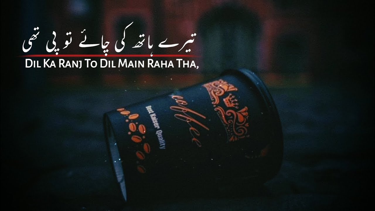 Pal Pal Kaanta Sa Chubhta Tha Nasir Kamzi Famous Urdu Poetry