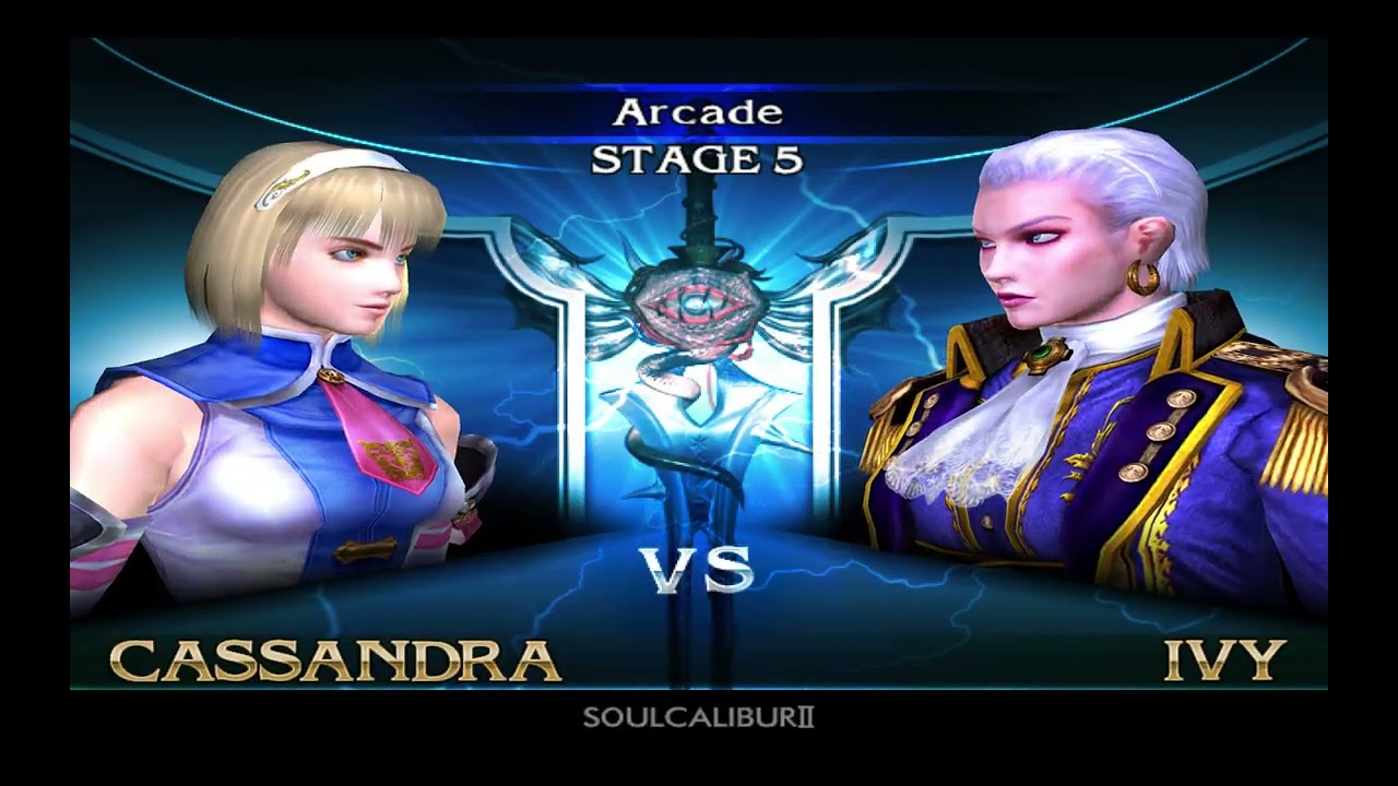Soul Calibur 2 Arcade Extremely Hard Cassandra