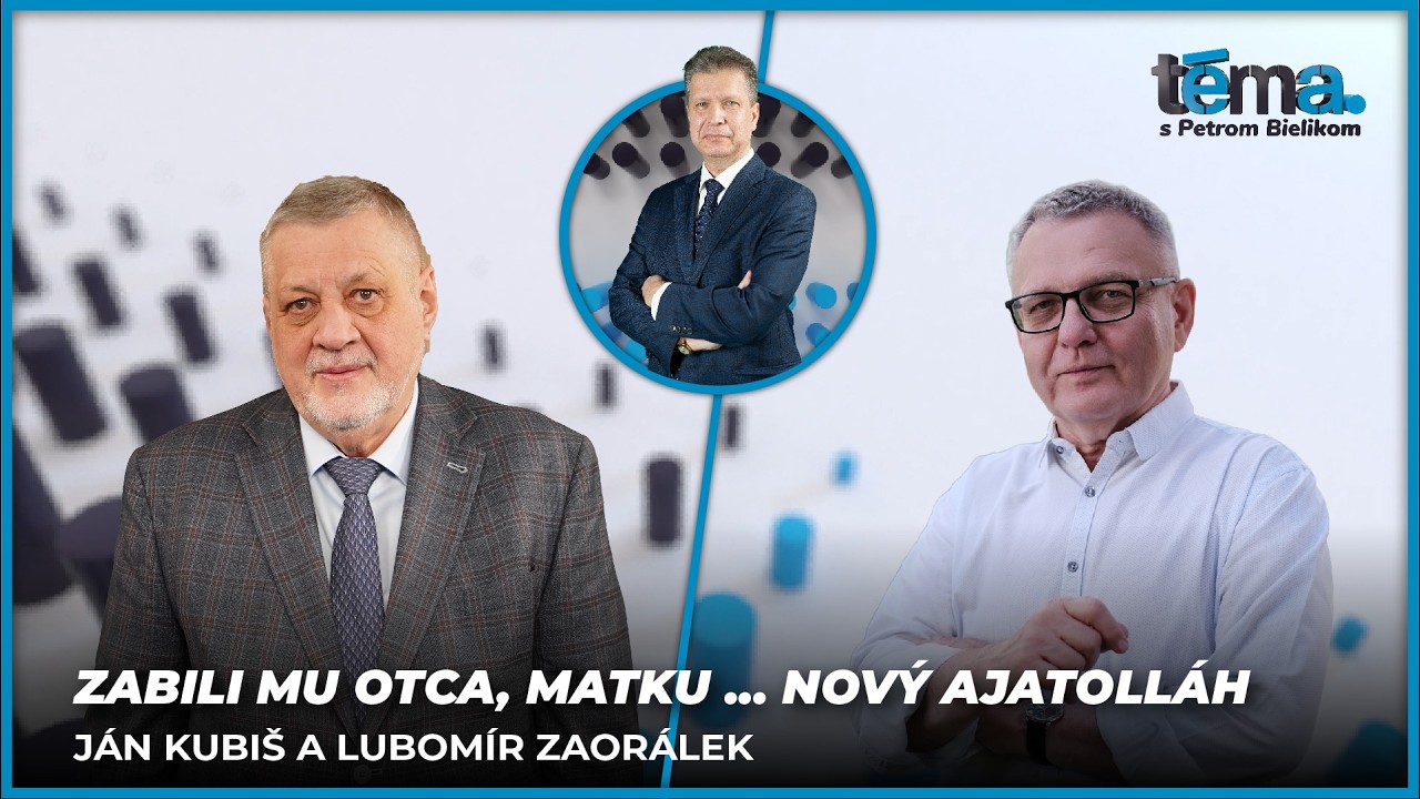 Zabili mu otca, matku ... nový Ajatolláh | Ján Kubiš a Lubomír Zaorálek, bývalí ministri zahr. vecí