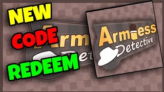 All New Armless Detective Codes Roblox New Game