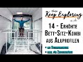 14  erhhte schlaf und sitzplattform aus aluprofilen bauen  diy campervan selbstausbau