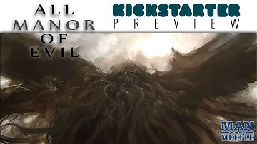 All Manor of Evil Preview by Man vs Meeple (Kolossal Games)