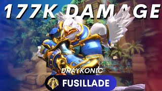 177K Dmg Fusillade DrayKonic (Grand Master) Paladins Competitive Gameplay