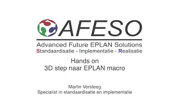 3D Van step naar EPLAN macro