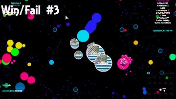 Agar.io Win/Fail Compilation #3